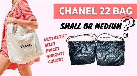 chanel 22.bag|chanel 22 bag size comparison.